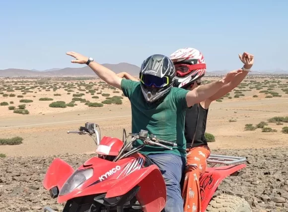 Quad Bike Desert Marrakech Palmeraie