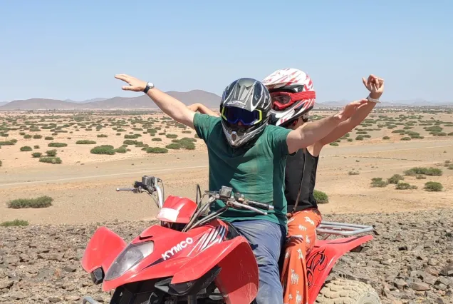 Quad Bike Desert Marrakech Palmeraie