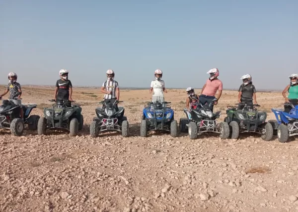 Quad bike tour Marrakech Agafay desert